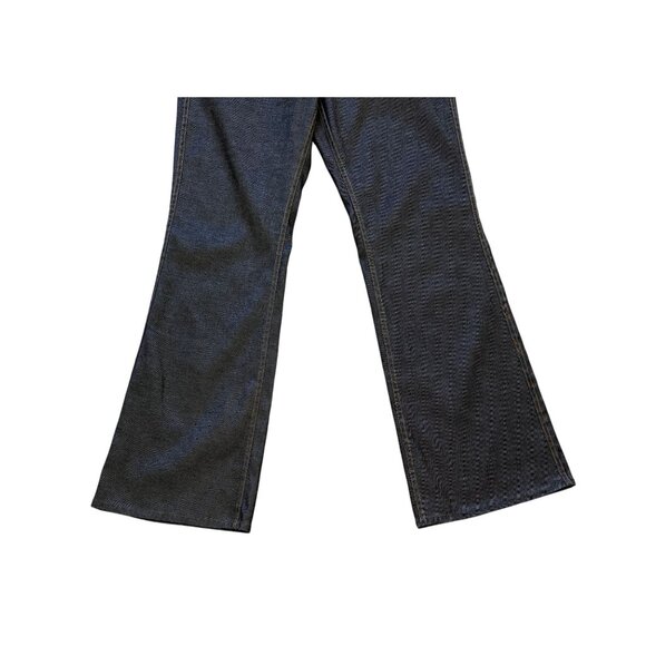 The Look By Randolph Duke Womens Charcoal Bootcut Flair Jeans 10 Lightweight EUC - Picture 3 of 6